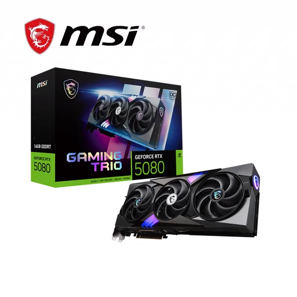MSI GeForce RTX 5080 16G GAMING TRIO OC